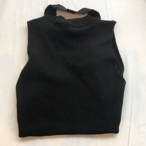 High Neck Knit Bodysuit